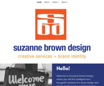 Suzannebrowndesign.com(Suzanne Brown Design) Screenshot