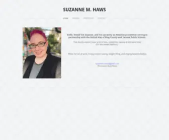 Suzannehaws.com(Suzanne M) Screenshot