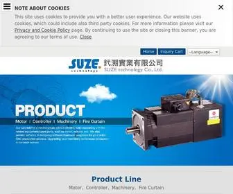 Suze-Tech.com(SUZE Technology Co) Screenshot