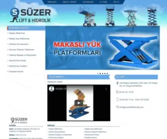 Suzerlifthidrolik.com(Süzer Lift) Screenshot