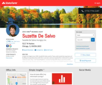 Suzettedesalvo.net(State Farm Insurance Agent Suzette De Salvo in Chicago IL) Screenshot