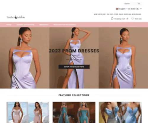 Suzhoudress.com(Prom Dresses) Screenshot