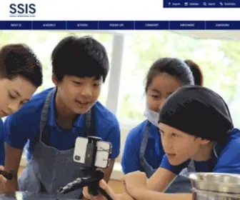 Suzhousinternationalschool.com(Suzhou Singapore International School) Screenshot