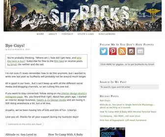 Suzrocks.com(Rocking the World) Screenshot