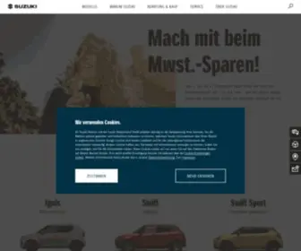 Suzuki-Auto.de(Folgen Sie Ihrem eigenen „Way of Life“ mit Suzuki) Screenshot