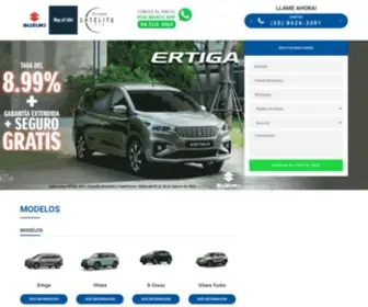 Suzuki-Autos.com.mx(Grupo Satélite) Screenshot