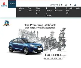 Suzuki.com.np(Suzuki Nepal) Screenshot