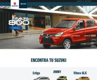 Suzuki.com.uy(Bienvenidos) Screenshot
