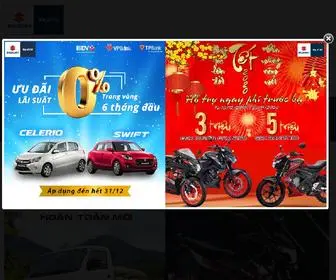 Suzuki.com.vn(Việt Nam Suzuki) Screenshot
