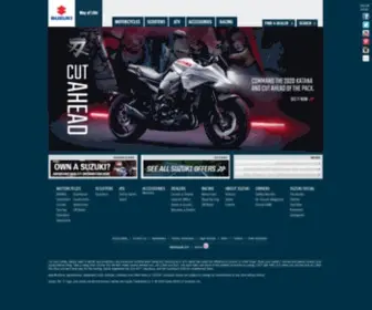 Suzukicycles.com(Suzuki Cycles) Screenshot