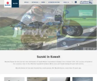 Suzukikuwait.com(MUSTAFA KARAM) Screenshot