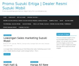 Suzukimobil.com(Promo Suzuki Ertiga Ignis Carry Pickup) Screenshot