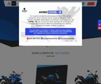 Suzukimotos.cl(Suzuki Motos Chile) Screenshot