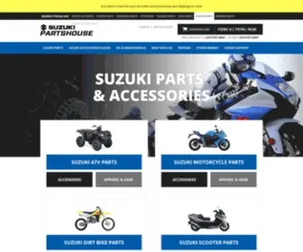 Suzukipartshouse.com(Suzuki Parts House) Screenshot