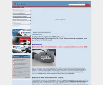 Suzukipitstopplus.com(Genuine Suzuki Manuals) Screenshot