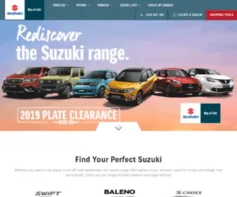 SuzukiqLd.com.au Screenshot