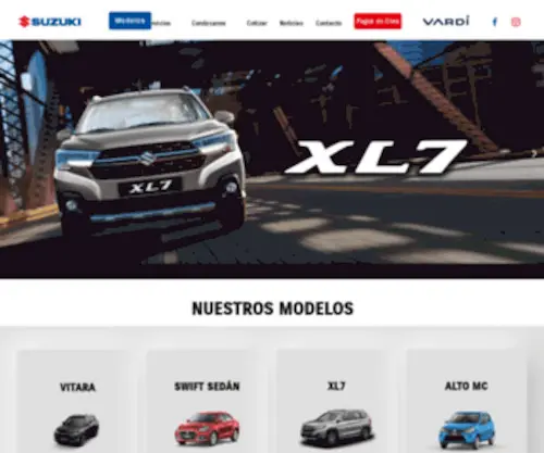 Suzukivardi.com(Suzuki Vardí) Screenshot