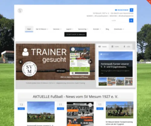 SV-Mesum.de(Fußball) Screenshot