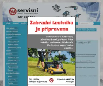 SV-PujCovna.cz(SV PujCovna) Screenshot