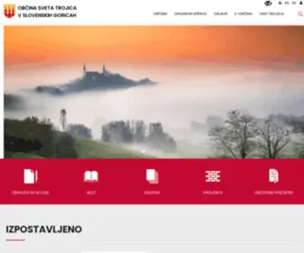 SV-Trojica.si(Sveta Trojica v Slovenskih goricah) Screenshot