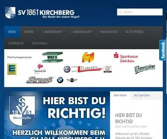 SV1861Kirchberg.de(Sportverein SV 1861 Kirchberg e.V) Screenshot