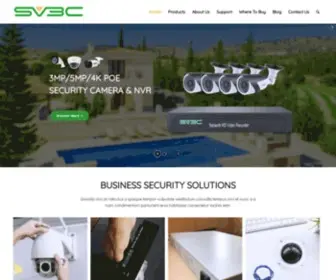 SV3C.com(SV3C TECHNOLOGY LIMITED was found in 2013) Screenshot