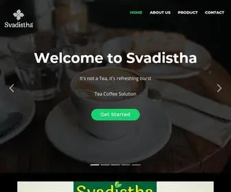 Svadistha.com(TEA) Screenshot