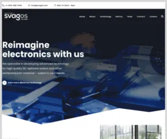 Svagos.com(Reimagine electronics with us) Screenshot