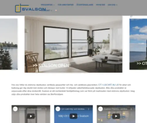 Svalson.com(Start) Screenshot