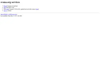 Svana.org(Explorations in sanity) Screenshot