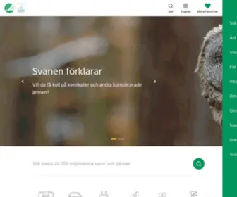 Svanen.se(Svanen) Screenshot