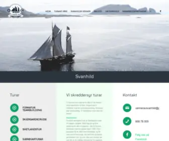 Svanhild.no(Galeasen Svanhild) Screenshot