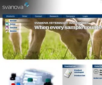 Svanova.com(Boehringer Ingelheim Svanova) Screenshot