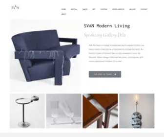 Svanunltd.com(Vintage Scandinavian and European furniture) Screenshot