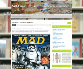 Svapicsandmags.com(SVA Library Picture & Periodicals Collections) Screenshot