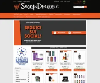 Svapodream.it(Sigarette Elettroniche vendita online) Screenshot