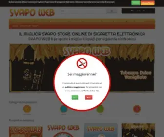 Svapoweb.it(SVAPO WEB STORE) Screenshot