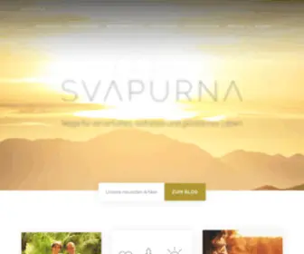 Svapurna.de(Wege für ein erfülltes & glückliches Leben) Screenshot