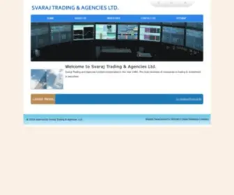 SvarajTrading.com(SVARAJ TRADING & AGENCIES SVARAJ TRADING & AGENCIES LTD) Screenshot