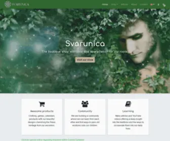 Svarunica.com(Front Page) Screenshot