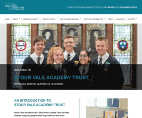 Svat.org.uk(Stour Vale Academy Trust) Screenshot