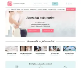 Svatebniasistentka.cz(Kompletní průvodce svatbou snů) Screenshot