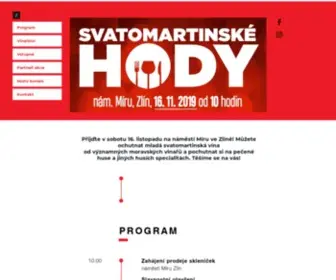 Svatomartinskehody.cz(Svatomartinské Hody) Screenshot
