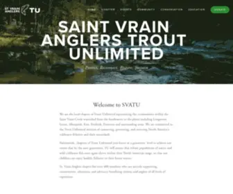 Svatu.org(Saint Vrain Anglers TU) Screenshot