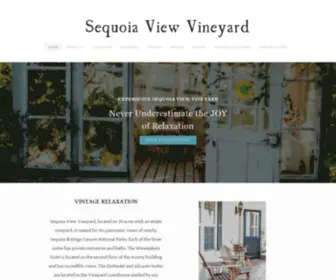 SVBNB.com(Sequoia View Vineyard) Screenshot