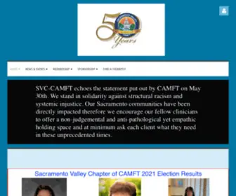 SVC-Camft.org(Sacramento Valley CAMFT) Screenshot