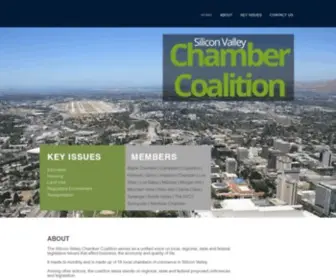 SVchambercoalition.org(Sv-chamber-coalition) Screenshot