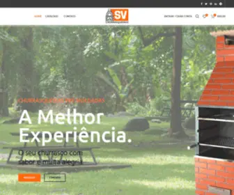 SVchurrasqueiras.com.br(SV Churrasqueiras) Screenshot