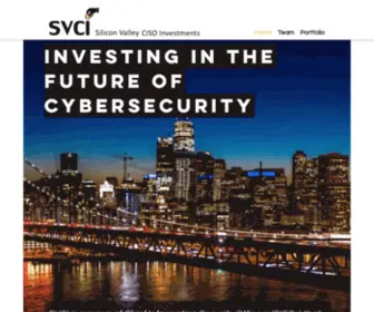 Svci.io(Silicon Valley CISO Investments) Screenshot