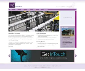 Svcindia.com(SVC India) Screenshot